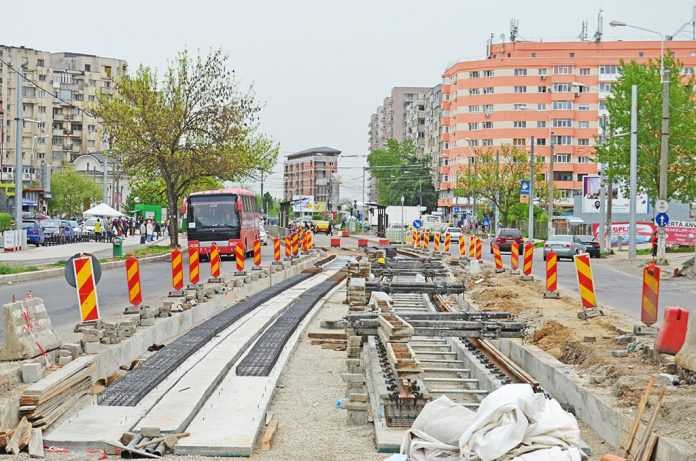 Modernizarea liniei de tramvai pe bulevardul Liviu Rebreanu