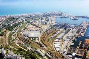 infrastructura feroviară din Portul Constanța