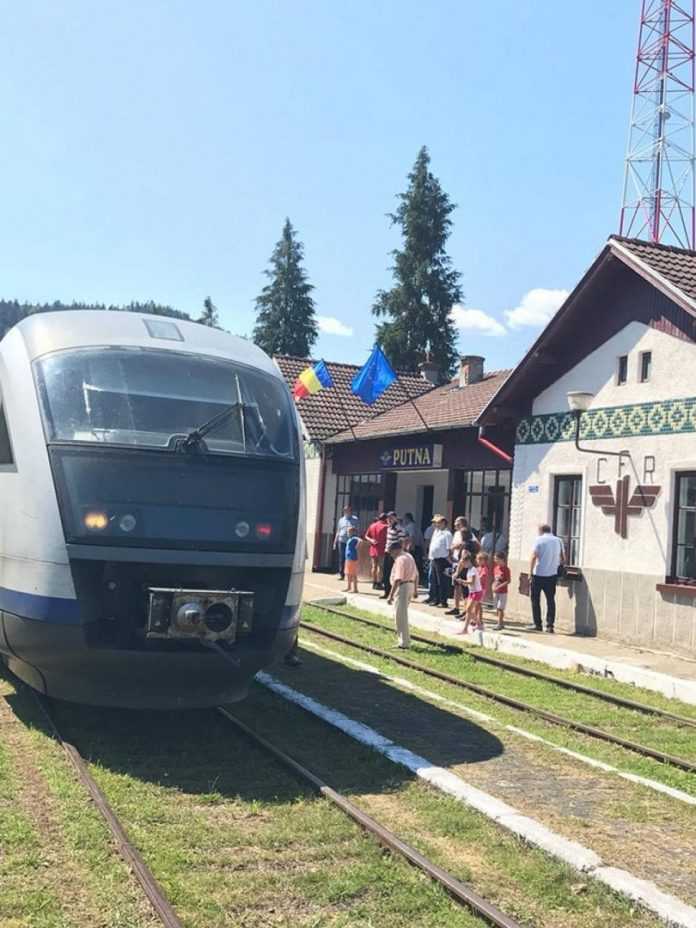 Desiro la Putna Desiro pe Suceava-Putna trenurile Suceava-Putna CFR a reluat circulația spre Putna