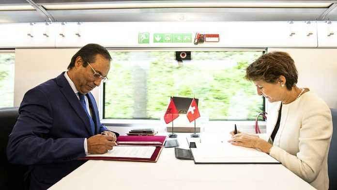 cooperarea feroviară Elveția-Maroc