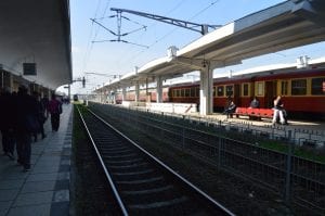 tren cu muncitori spre Austria cele mai aglomerate trenuri