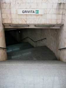 infiltrații la stația de metrou Grivița