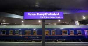 primele trenuri cu muncitori România-Austria tren de noapte Viena-Bruxelles