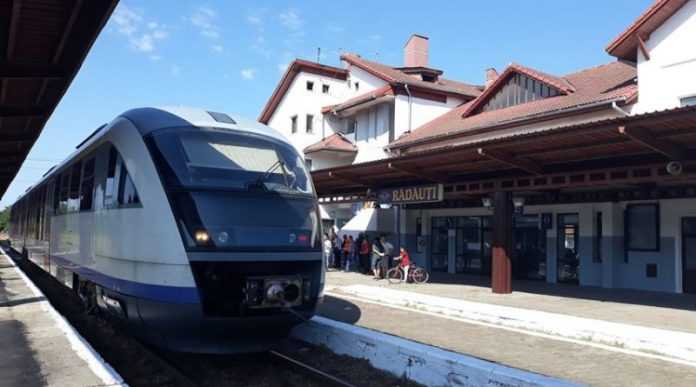 inaugurarea căii ferate Dornești-Rădăuți