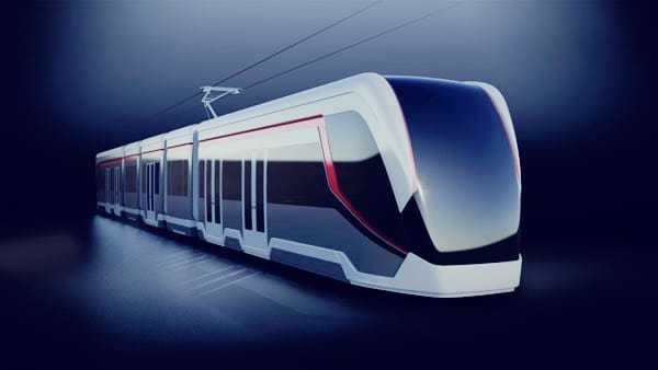 licitația de tramvaie de 18 m tramvai nou în București