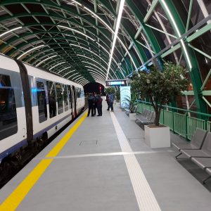semnalizare defectă pe M700 Desiro pe Suceava-Putna calea ferată Mogoșoaia-Balotești