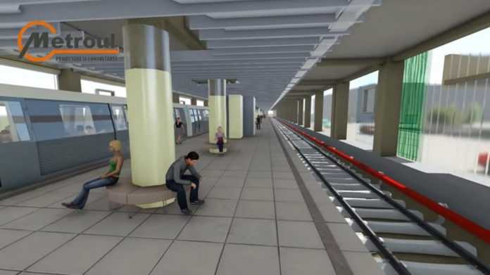 o nouă stație de metrou