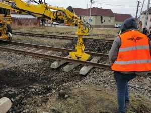 cale ferată la Regionala Brașov reparații la calea ferată mentenanță la calea ferată