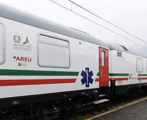 tren sanitar în Italia