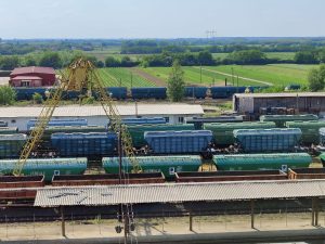 Traficul feroviar de marfă cu Ucraina