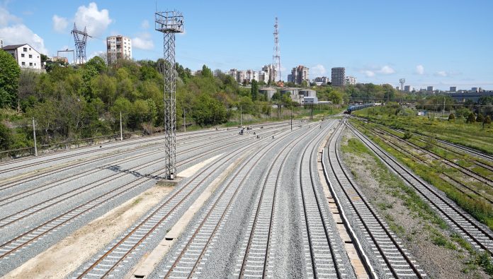 cale ferată modernizată în Portul Constanța